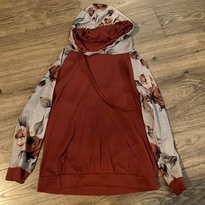 Rose hoodie size small